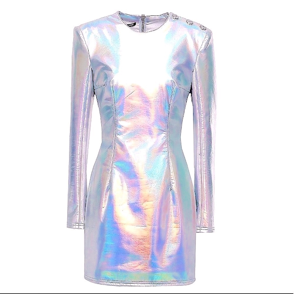 Balmain Mini Dress, Size 36, S/M
NWT
